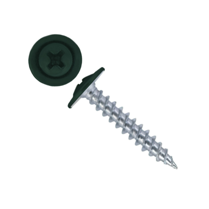 Саморез ПШ 4,2х25 (500шт) шлиц PH2 RAL 6005